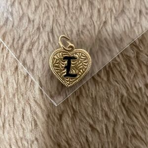 SALE!! HAWAIIAN HEIRLOOM INITIAL "L" 14K Yellow Gold, 1/2 inch, Small Charm
